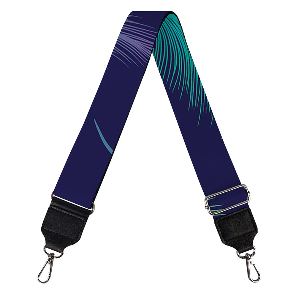 Colorful Feather Pattern Print Bag Strap