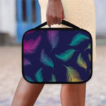 Colorful Feather Pattern Print Classic Bible Case