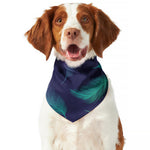 Colorful Feather Pattern Print Dog Bandana