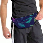 Colorful Feather Pattern Print Fanny Pack