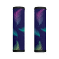 Colorful Feather Pattern Print Handle Covers