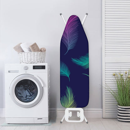 Colorful Feather Pattern Print Ironing Board Cover