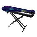 Colorful Feather Pattern Print Piano Keyboard Cover