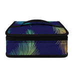 Colorful Feather Pattern Print Small Lunch Bag