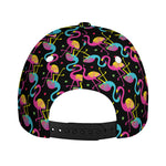 Colorful Flamingo Pattern Print Baseball Cap