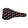 Colorful Flamingo Pattern Print Bicycle Seat Cover