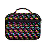 Colorful Flamingo Pattern Print Briefcase Bible Bag
