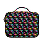 Colorful Flamingo Pattern Print Briefcase Bible Bag
