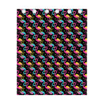 Colorful Flamingo Pattern Print Curtain