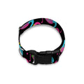 Colorful Flamingo Pattern Print Dog Collar