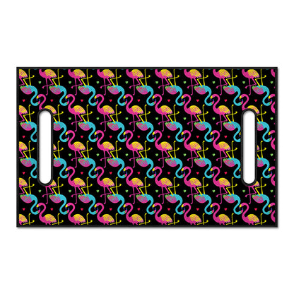 Colorful Flamingo Pattern Print Golf Cart Seat Cover