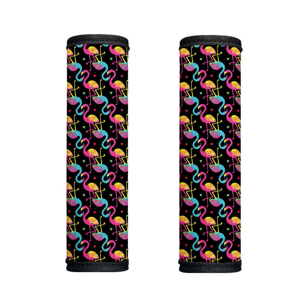 Colorful Flamingo Pattern Print Handle Covers