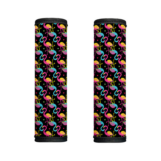 Colorful Flamingo Pattern Print Handle Covers