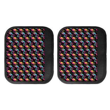 Colorful Flamingo Pattern Print Handle Covers