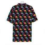 Colorful Flamingo Pattern Print Hawaiian Shirt