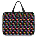 Colorful Flamingo Pattern Print Laptop Sleeve With Handle