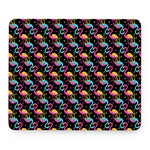 Colorful Flamingo Pattern Print Mouse Pad