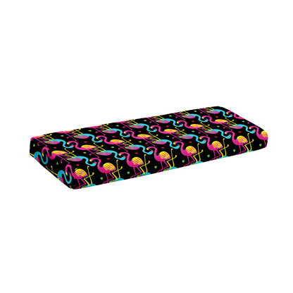Colorful Flamingo Pattern Print Piano Keyboard Cover