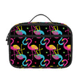 Colorful Flamingo Pattern Print Portable Lunch Bag