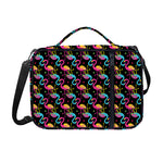 Colorful Flamingo Pattern Print Shoulder Strap Bible Bag