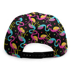 Colorful Flamingo Pattern Print Snapback Cap