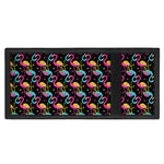 Colorful Flamingo Pattern Print Trifold Wallet
