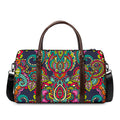 Colorful Floral Mandala Print Duffel Bag