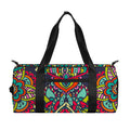 Colorful Floral Mandala Print Gym Bag