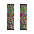 Colorful Floral Mandala Print Handle Covers