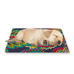 Colorful Floral Mandala Print Pet Cooling Mat Cover