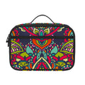 Colorful Floral Mandala Print Portable Lunch Bag