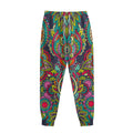 Colorful Floral Mandala Print Sweatpants