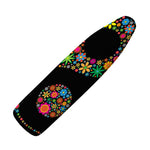 Colorful Flowers Yin Yang Print Ironing Board Cover