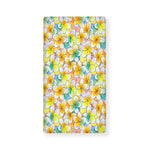 Colorful Frangipani Pattern Print Baby Crib Sheet