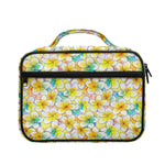 Colorful Frangipani Pattern Print Briefcase Bible Bag