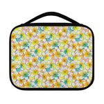 Colorful Frangipani Pattern Print Classic Bible Case