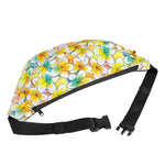 Colorful Frangipani Pattern Print Fanny Pack