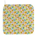 Colorful Frangipani Pattern Print Hand Towel
