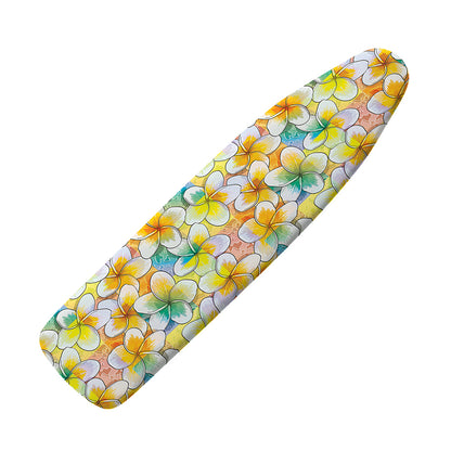 Colorful Frangipani Pattern Print Ironing Board Cover