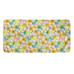 Colorful Frangipani Pattern Print Towel