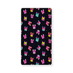 Colorful French Bulldog Print Baby Crib Sheet