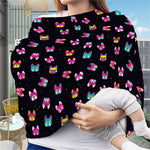 Colorful French Bulldog Print Baby Seat Cover