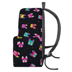 Colorful French Bulldog Print Backpack