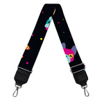 Colorful French Bulldog Print Bag Strap