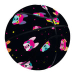 Colorful French Bulldog Print Basketball