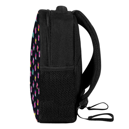 Colorful French Bulldog Print Casual Backpack
