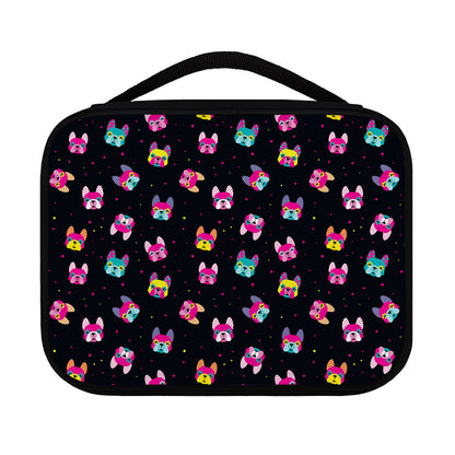 Colorful French Bulldog Print Classic Bible Case