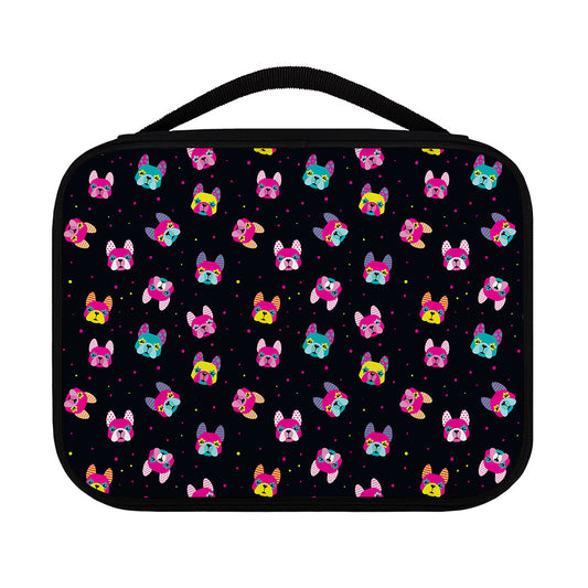 Colorful French Bulldog Print Classic Bible Case