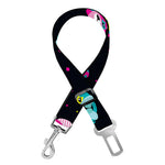 Colorful French Bulldog Print Dog Seat Belt
