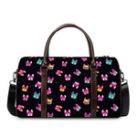 Colorful French Bulldog Print Duffle Bag